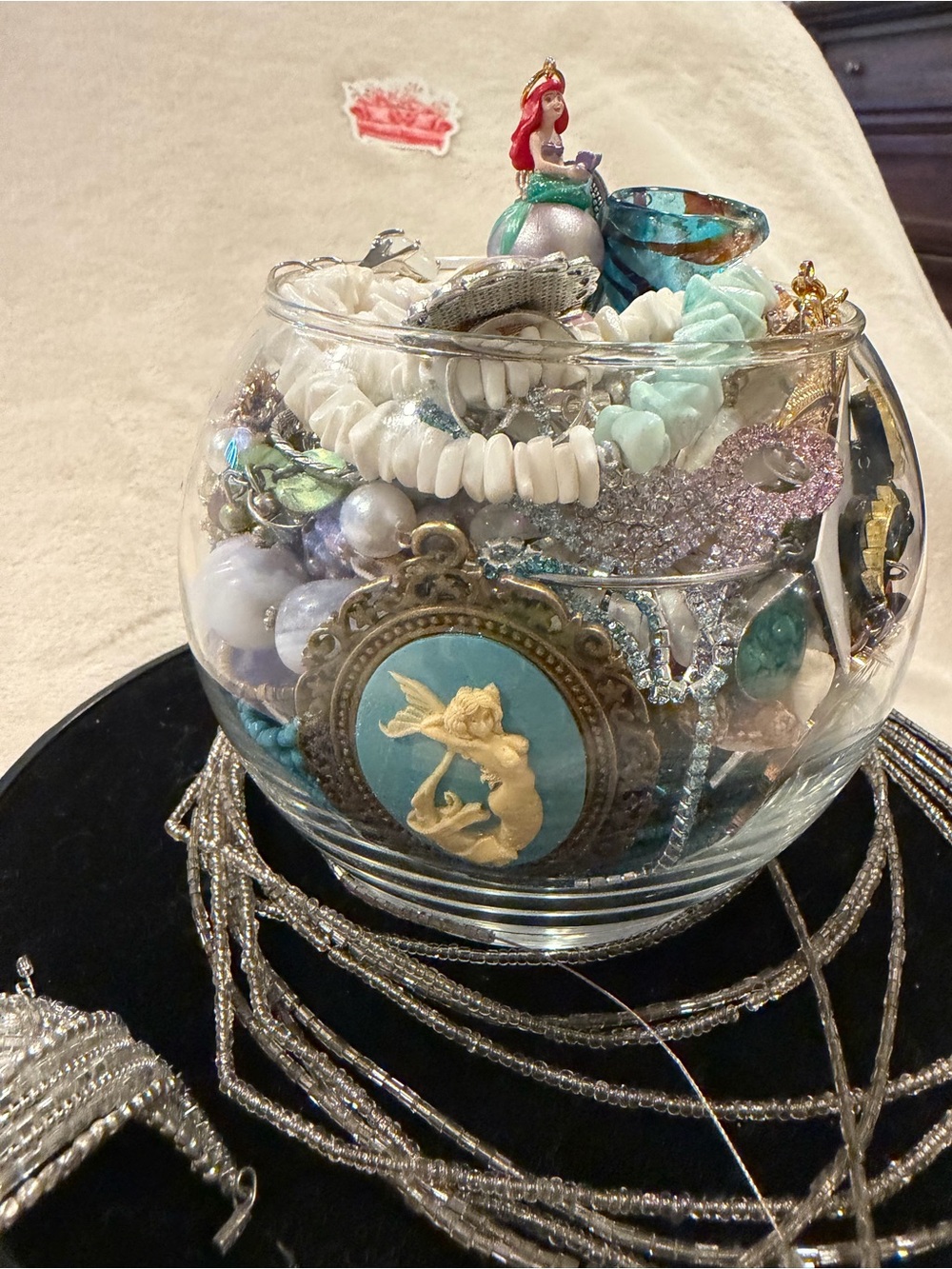 Ariel: A mermaid themed mystery jewelry jar